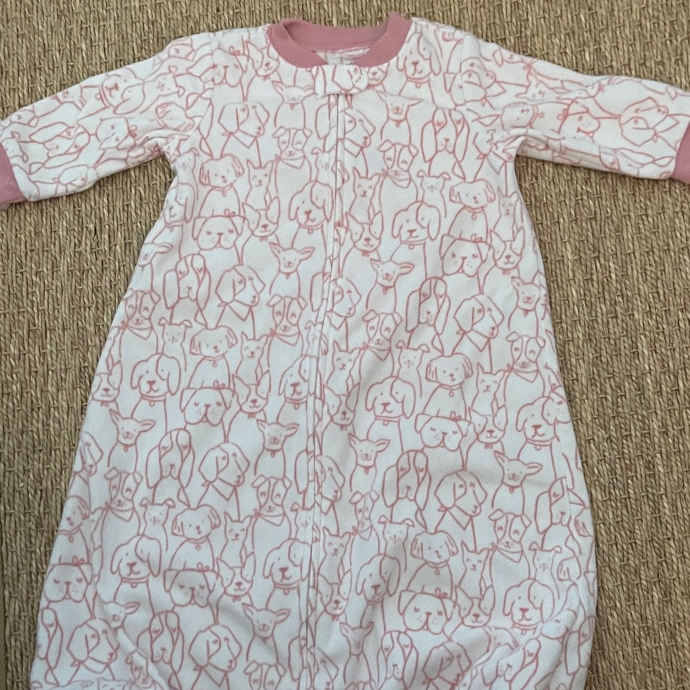 Adorable Pink and White Kids Pajamas